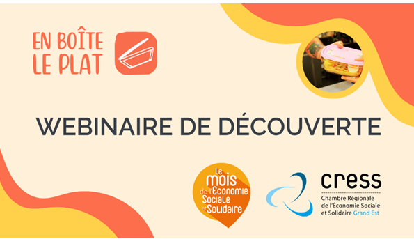 EN BOITE LE PLAT : webinaire découverte