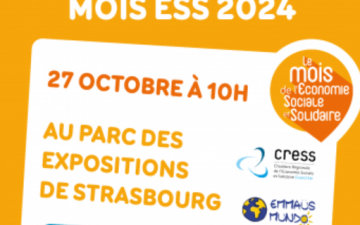 Lancement du mois ESS en Grand Est 27/10/2024 Strasbourg