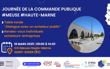 JOURNEE COMMANDE PUBLIQUE MEUSE HAUTE MARNE 18 MARS 2025